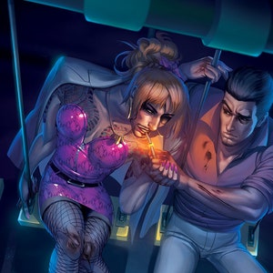 Post-fight Playtime Print (free shipping)