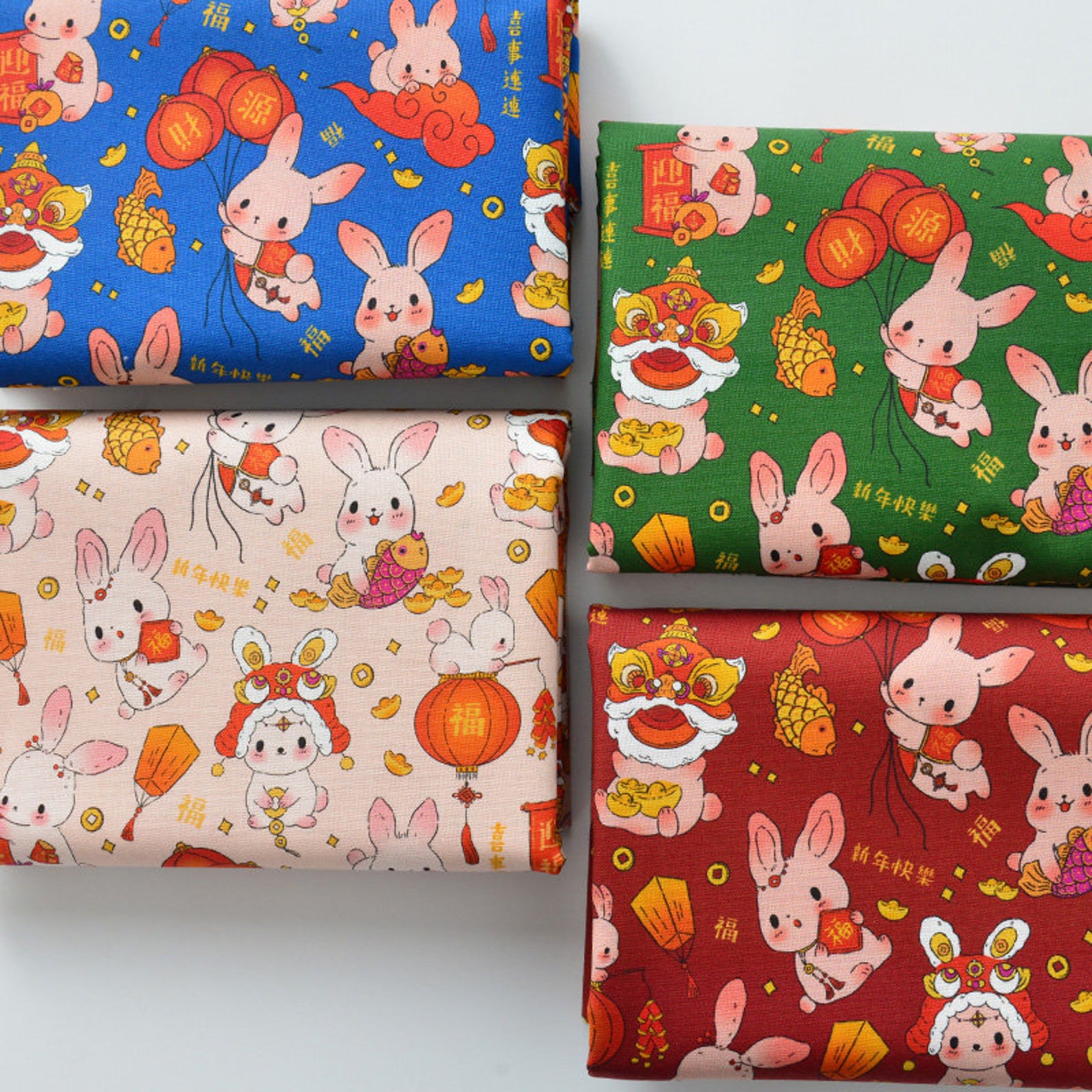 2023 Chinese New Year Lunar New Year Rabbit Zodiac Bunny - Etsy