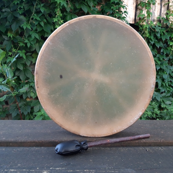 Tambour de chaman 40 cm avec impression