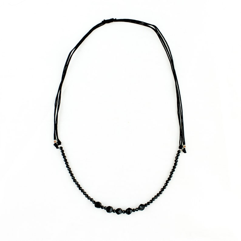Hesse necklace \u00b7 Minimalist necklace \u00b7 Long necklace \u00b7 Stone necklace