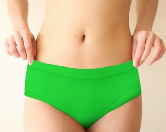 lime green underwear set