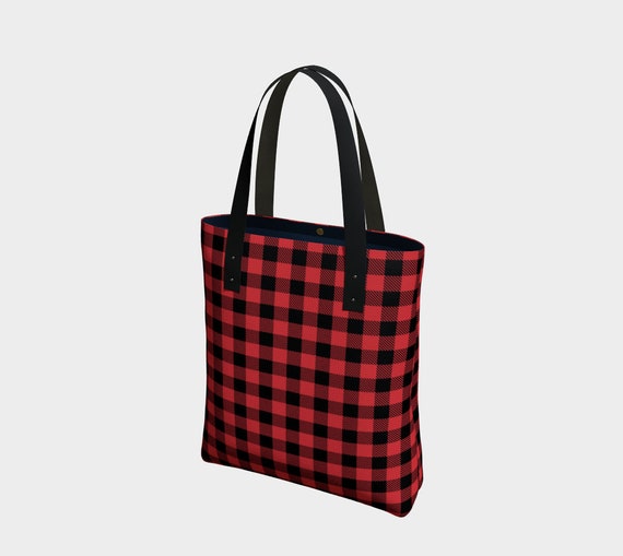 buffalo plaid pocketbook