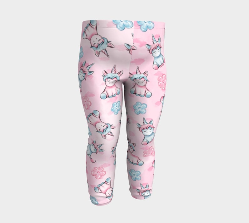 Cute Unicorn Baby Leggings Unicorn Pattern Pattern Leggings Unicorn Leggings Unicorn Print Printed Leggings Cute Leggings