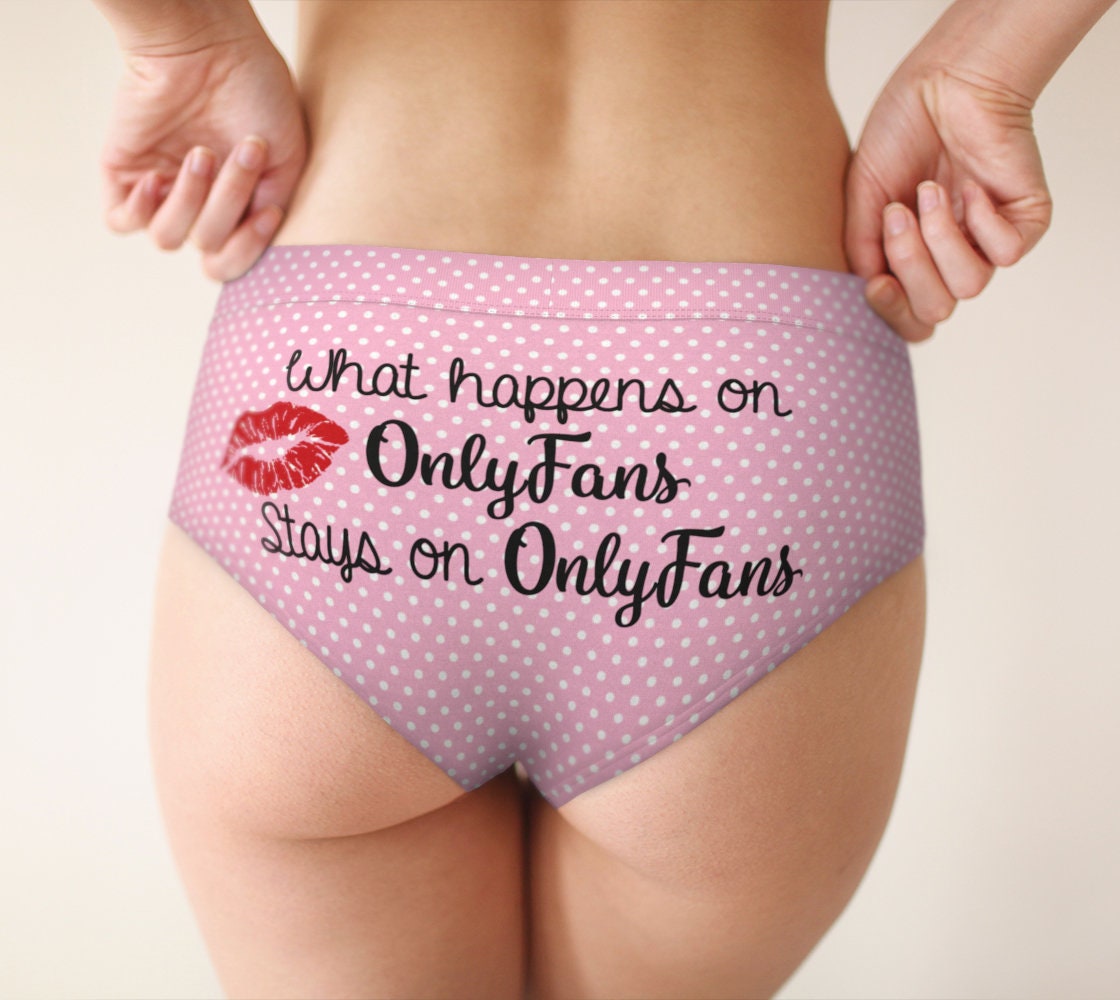 OnlyFans Panty What Happens on OnlyFans Stays on OnlyFans | Etsy