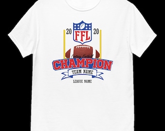 Custom Fantasy Football Champion Shirt