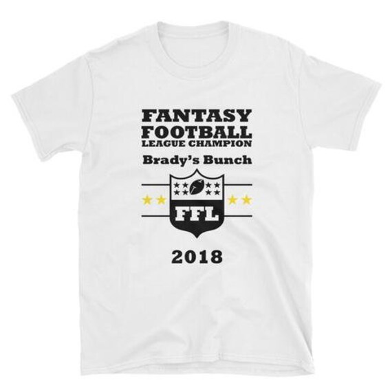 2018 fantasy football champion shirt