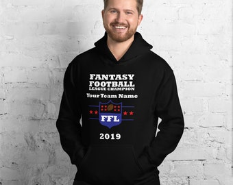Custom Fantasy Football Champion Hoodie