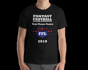 Custom Fantasy Football Champion Shirt