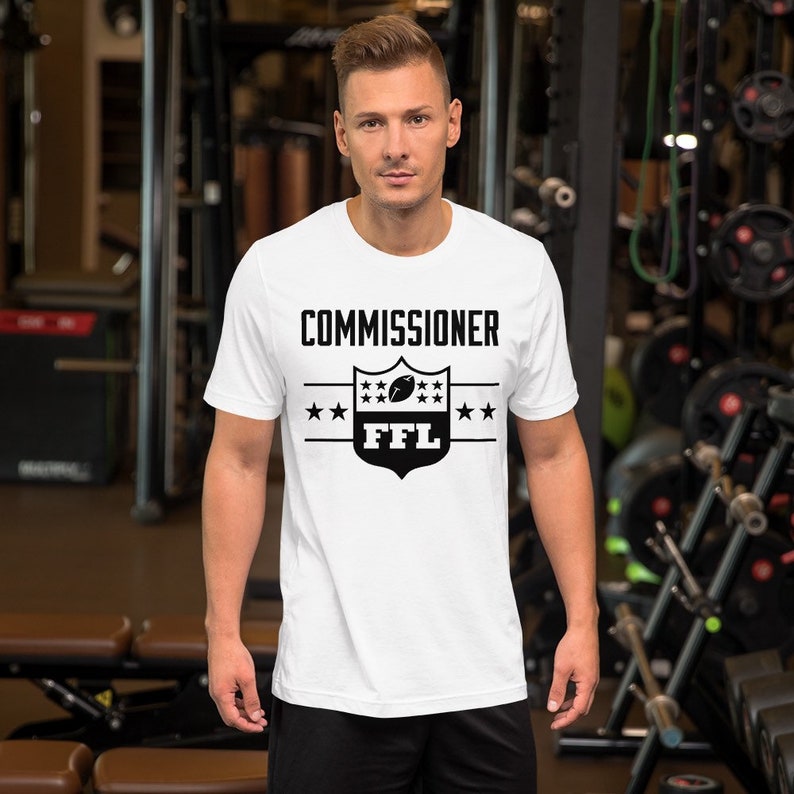 Fantasy Football Commissioner Tee Etsy