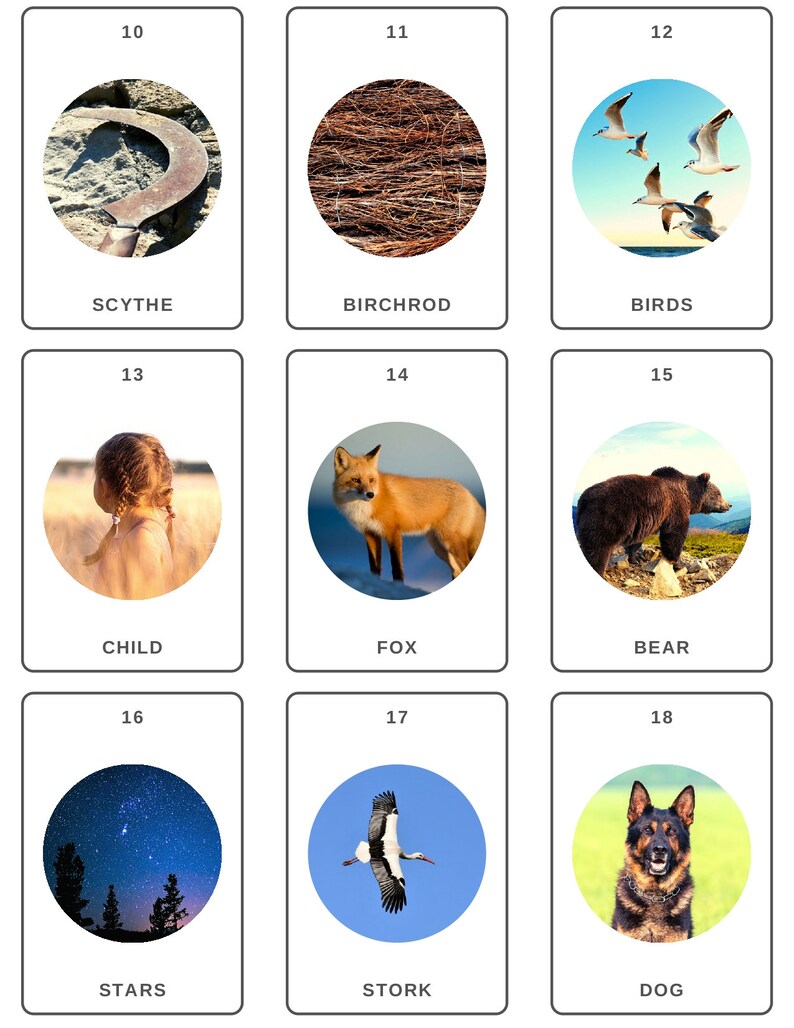 Printable Lenormand Oracle Cards Instant Digital Download Etsy Sweden printable-lenormand-oracle-cards-instant-digital-download-etsy-sweden