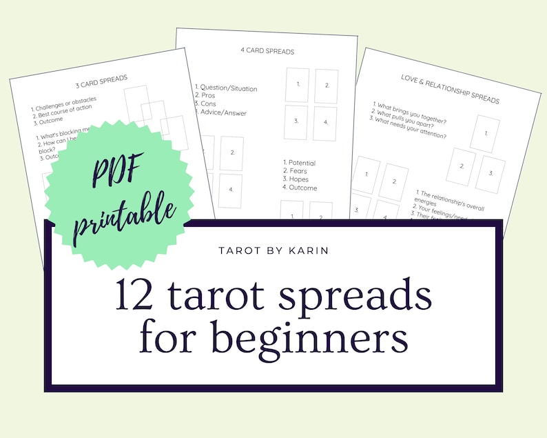 12 Card Tarot Spread
