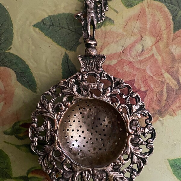 Metal Tea Strainer Etsy