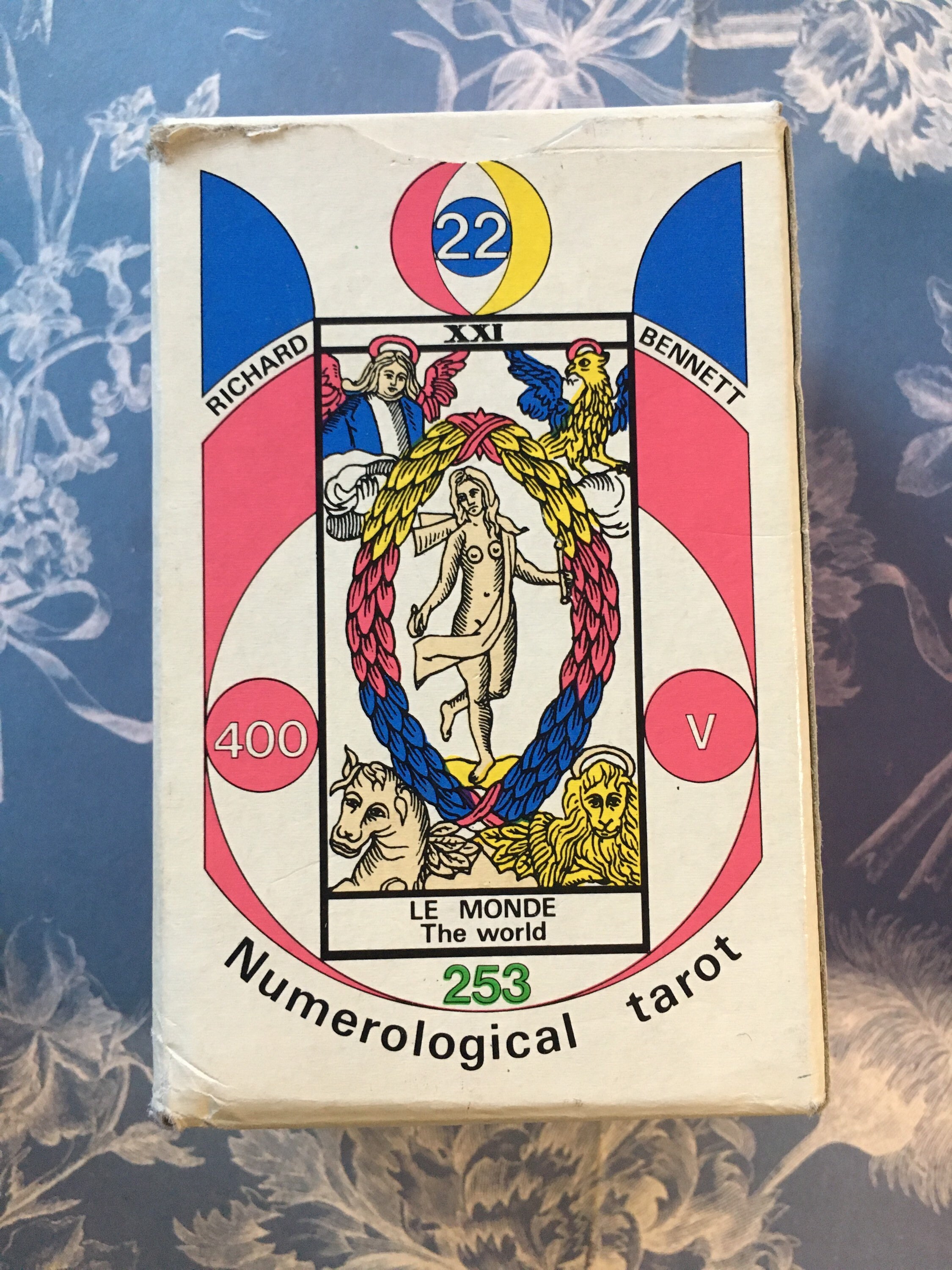 Tarot Numerologique Très Rare de Richard Bennett, Grimaud, 1986, Édition Unique, Jeu Qui N'est Plus 