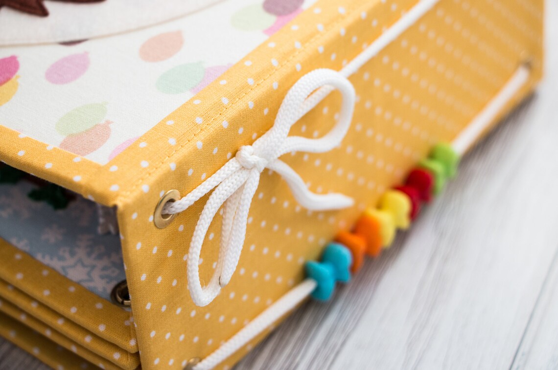 Tutorial How to Put Quiet Book's Pages Together DIY Quiet | Etsy