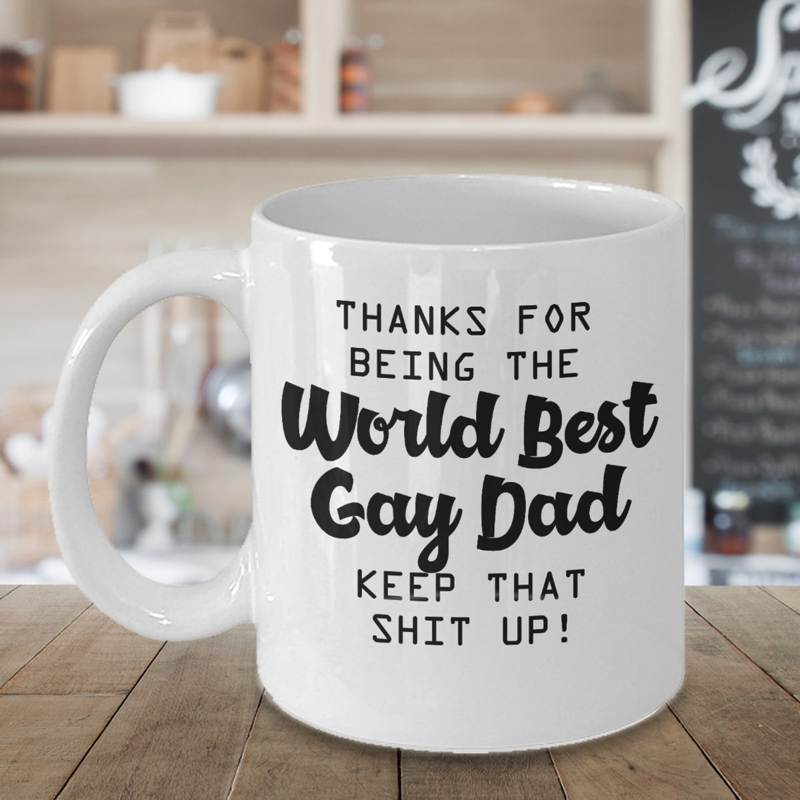 Gay Dad Mug Gift from Daughter or Sone Funny Quote Mugs with Etsy