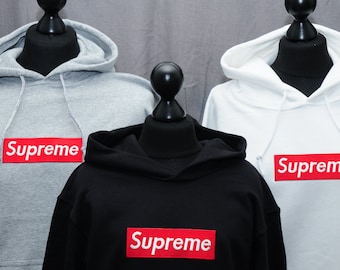 Red Supreme Hoodie For Kids