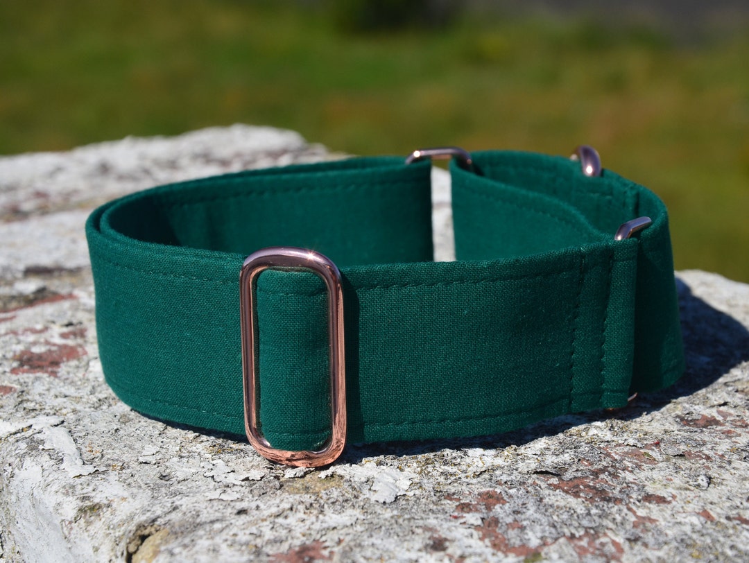 Elegant Martingale Collar Rose Gold for Greyhound Lurcher Etsy UK