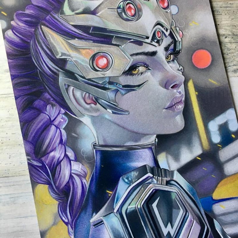 Commission Colored Pencil - Etsy