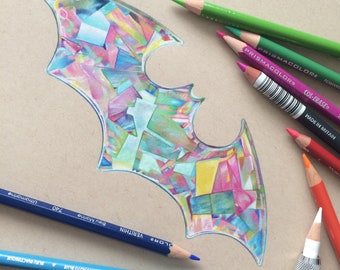 Diamond Batarang Drawing