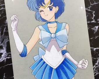 Sailor Mercury Zeichnung