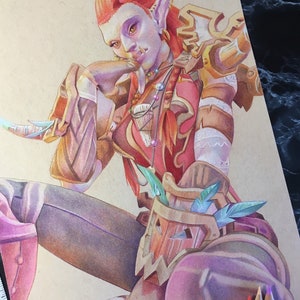 World of Warcraft Troll Drawing