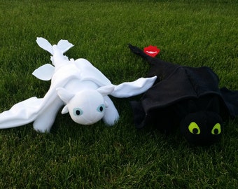 white night fury etsy
