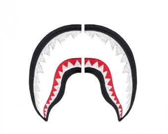 bape shark patch