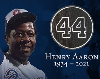 hank aaron brewers jersey