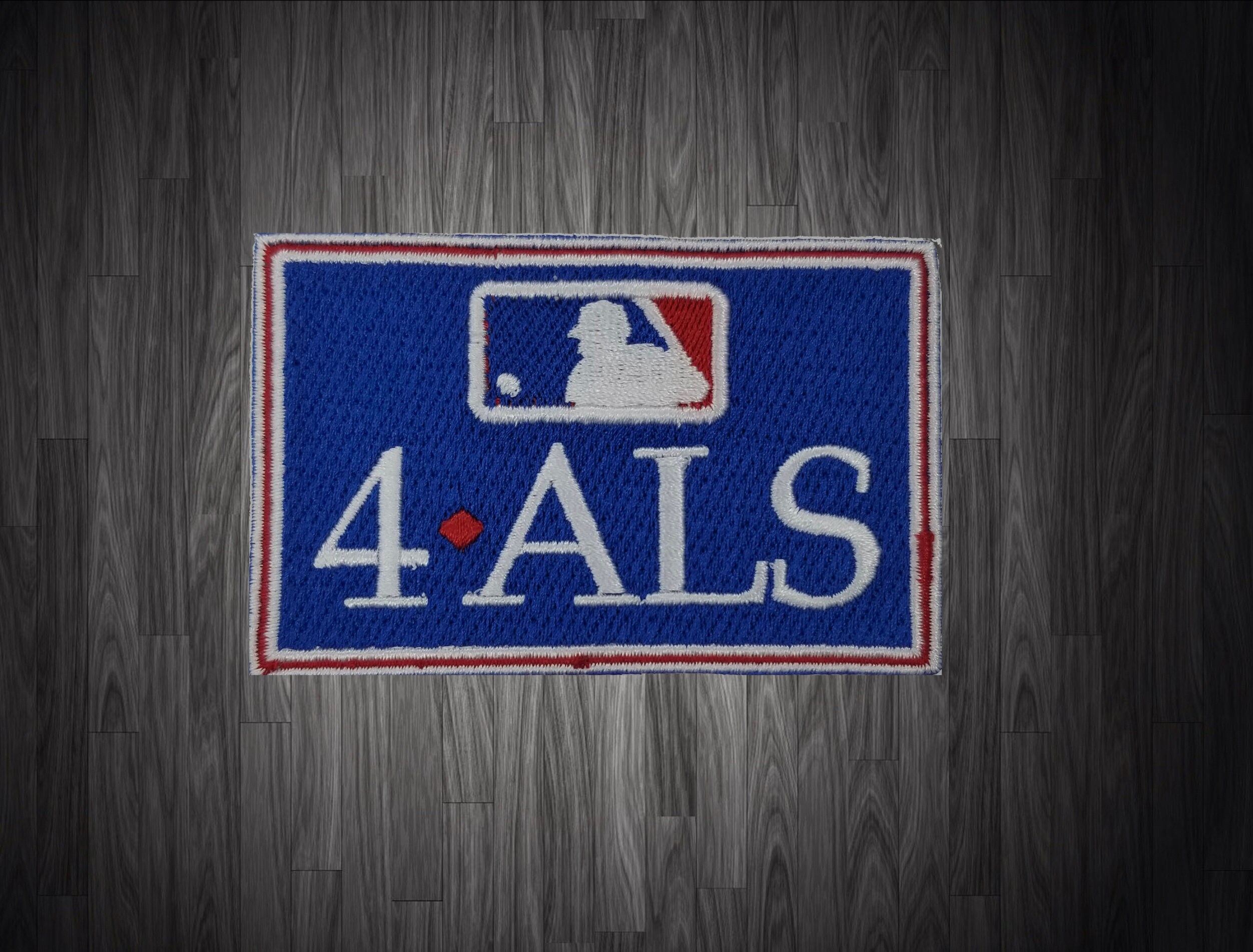 4 ALS MLB Patch Lou Gehrig Iron On Baseball Jersey Patch Etsy