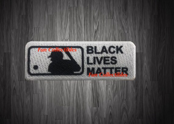 baseball blm patch