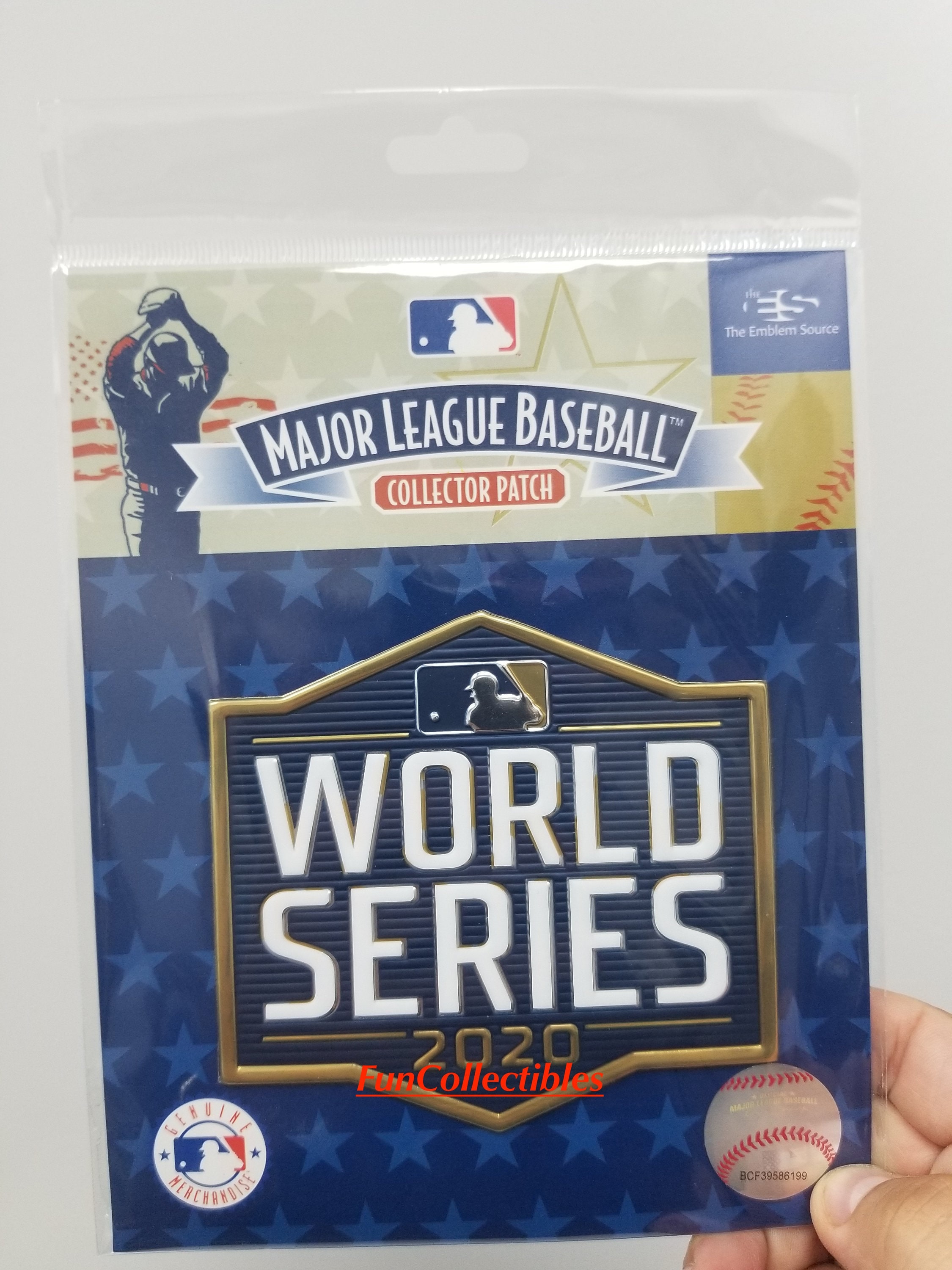 world series jersey patch