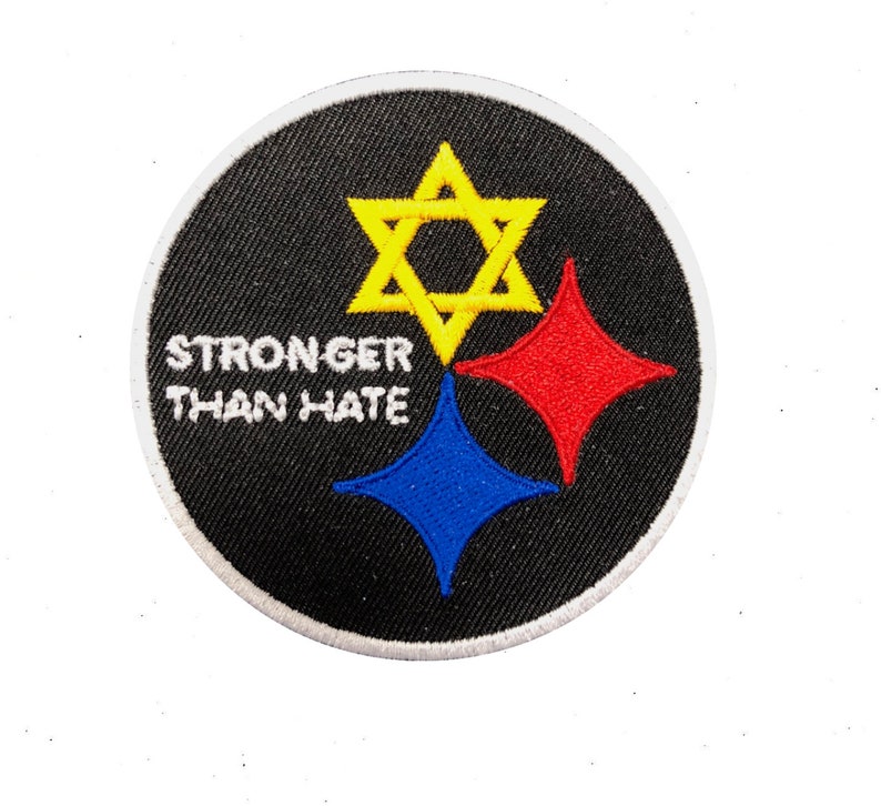 Stronger Than Hate Commerative Patch Pittsburgh Easy Iron | Etsy