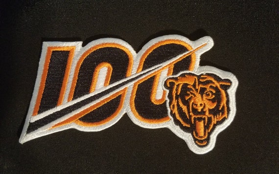 bears 100 jersey patch