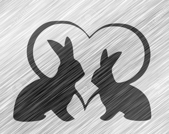 Happy Easter Bunny Bunch Svg - Dxf - Vector Art - Digital Download ...