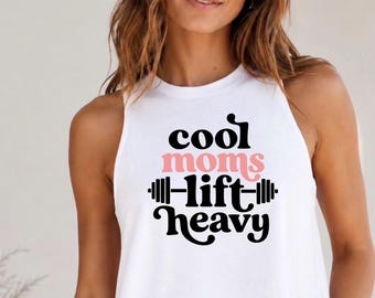 Lift Like A Mother cropped workout tanktop voor dames