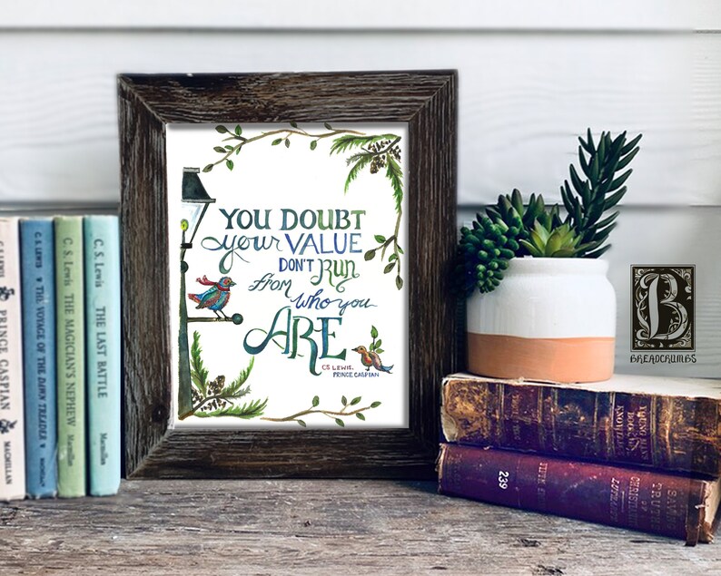 aslan quote chronicles of narnia narnia print cs lewis etsy