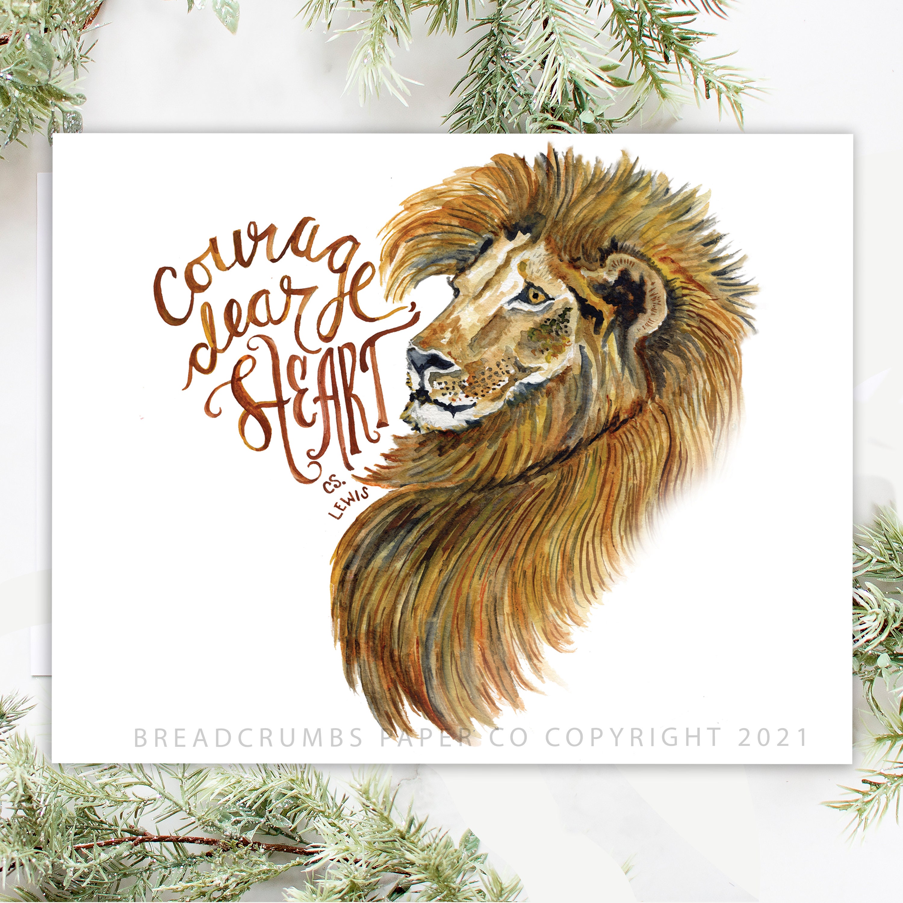 Your Story Narnia Quote Print – Breadcrumbs Paper Co