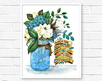 homeschool decor, Christmas gift, Teacher Appreciation, christian wall art, homeschool bible verse print, christian mom gift,