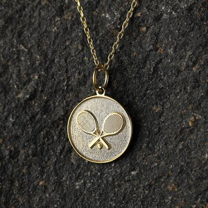 Tennis Gifts For Boys PAMTIER Tennis Racket Pendant Necklace - Stainless Steel Sports Jewelry For Men & Women Engraved Whiskey Glasses