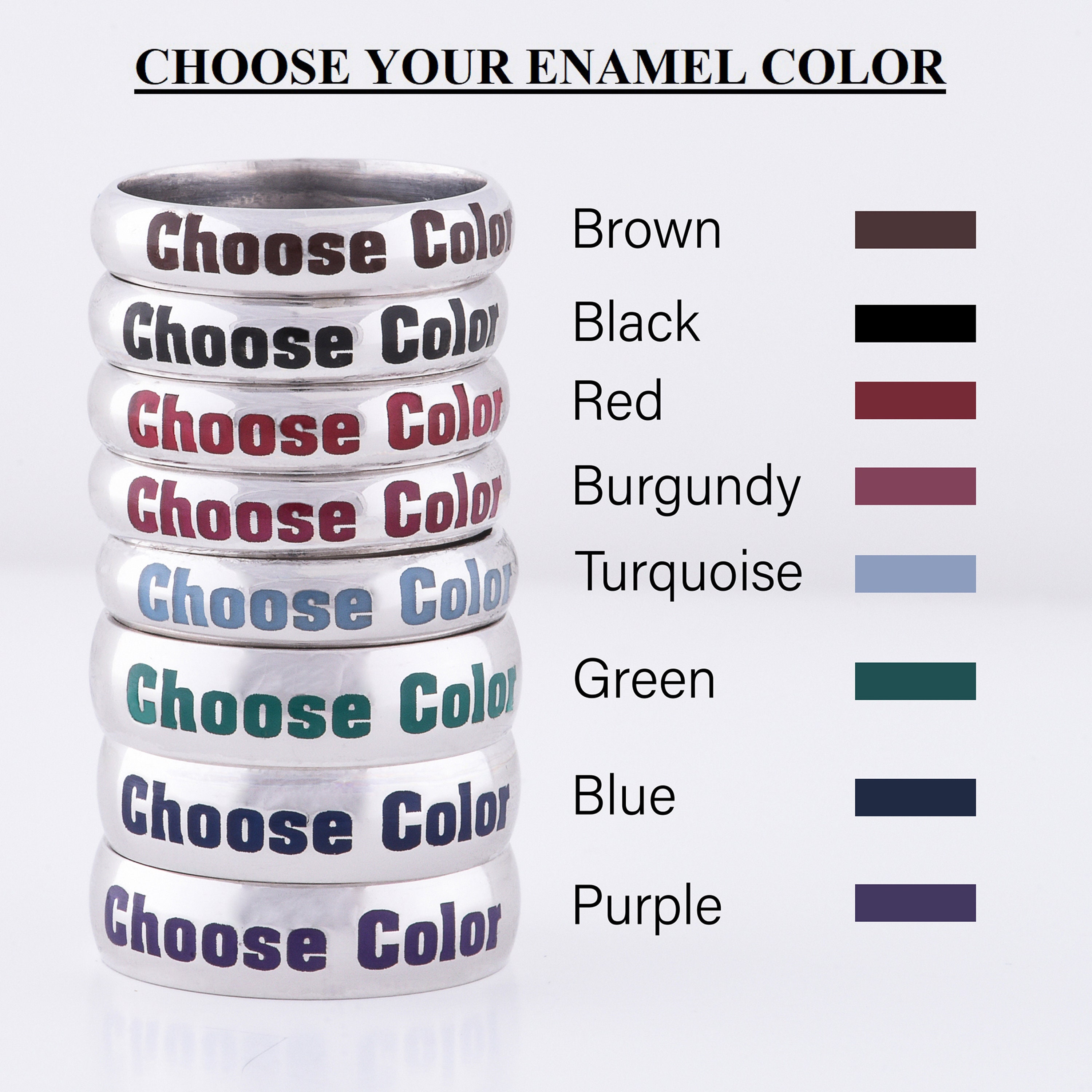 Script Name Ring – United Bracelets