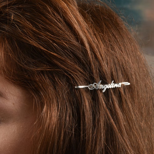 Bobby Pin Personalized Hair Clip Graduation Gift for Her - Etsy Bobby Pin Personalized Hair Clip Graduation Gift for Her - Etsy