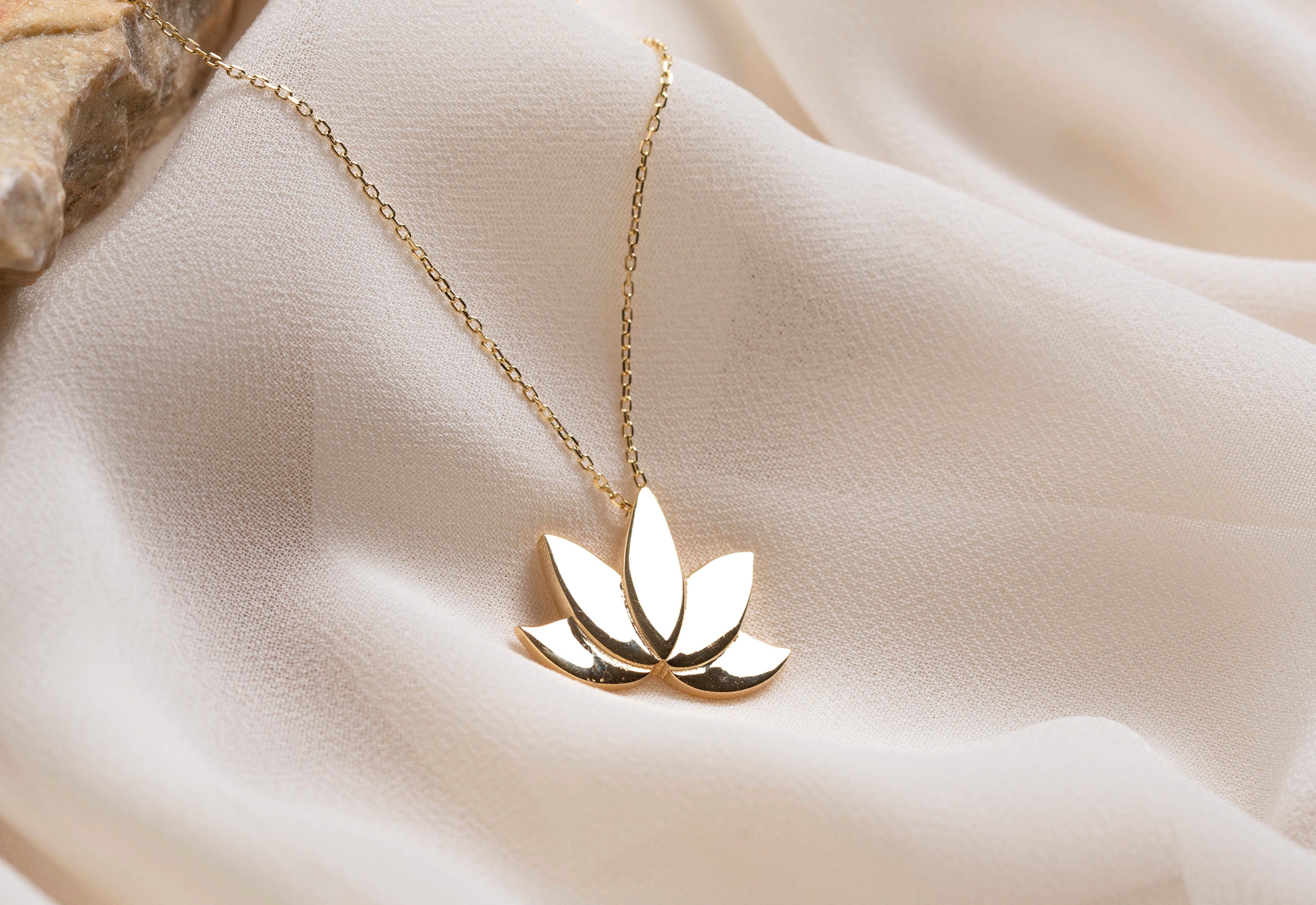 14K Gold Lotus Necklace, Zen Necklace, Floral Design Necklace, Blooming Flower Necklace, Necklace for Woman, Dainty Necklace, Jewelery Gift - Etsy 14K Gold Lotus Necklace, Zen Necklace, Floral Design Necklace, Blooming Flower Necklace, Necklace for Woman, Dainty Necklace, Jewelery Gift - Etsy