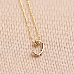 Collar con letras árabes en oro de 14 k, collar con nombre árabe pequeño, collar árabe, collar árabe personalizado, collar islámico de oro, joyería árabe