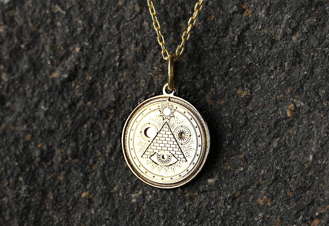 Tarot Vision Pendant - All-Seeing Eye Necklace, Tar Produktbild-Vorschau 2