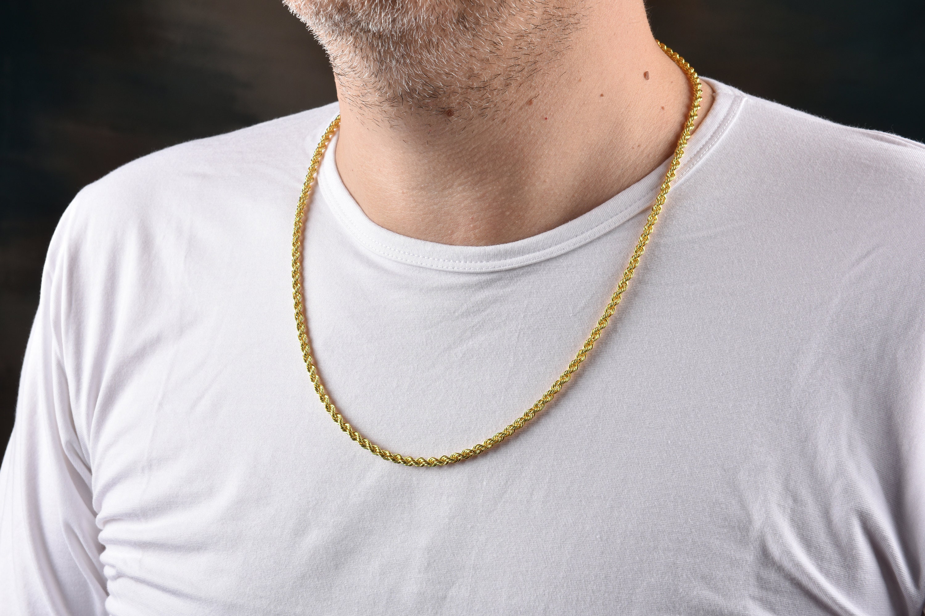 Rope Style Chain Necklace for Men 430 