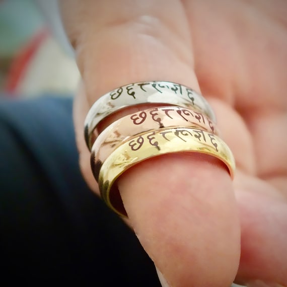 Gents name best sale ring