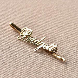 Graduation Gift, Personalized Hair Bobby Pin, Graduation Gift for Her, Daughter Graduation, Name Hairpin, College Graduation, Name Hairclip image 2