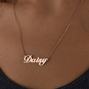Name Jewelry for Women, Custom Name Necklace, Script Name Necklace, Personalized Name Necklace, Mother&#39;s Day Gift Necklace, Necklace for Her