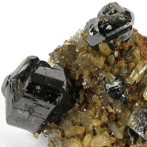 CASSITERITE - Amazing Cassiterite crystals from Bolivia.