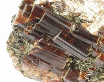 VESUVIANITE - Fine Vesuvianite crystal specimen from northern Pakistan.
